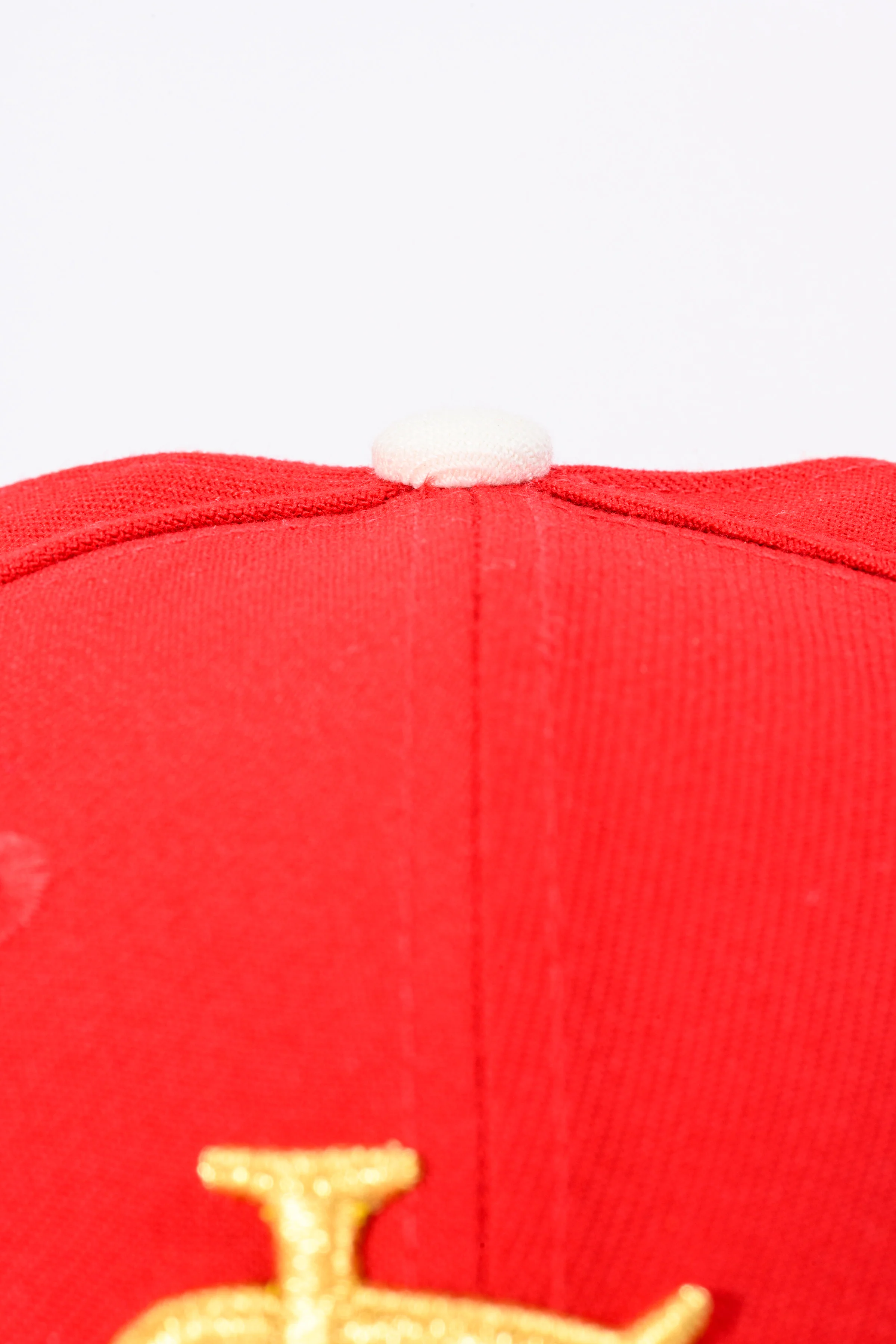 NEW ERA "RED" ST. LOUIS BROWNS FITTED HAT (RED/CHROME/PINK) - Image 5