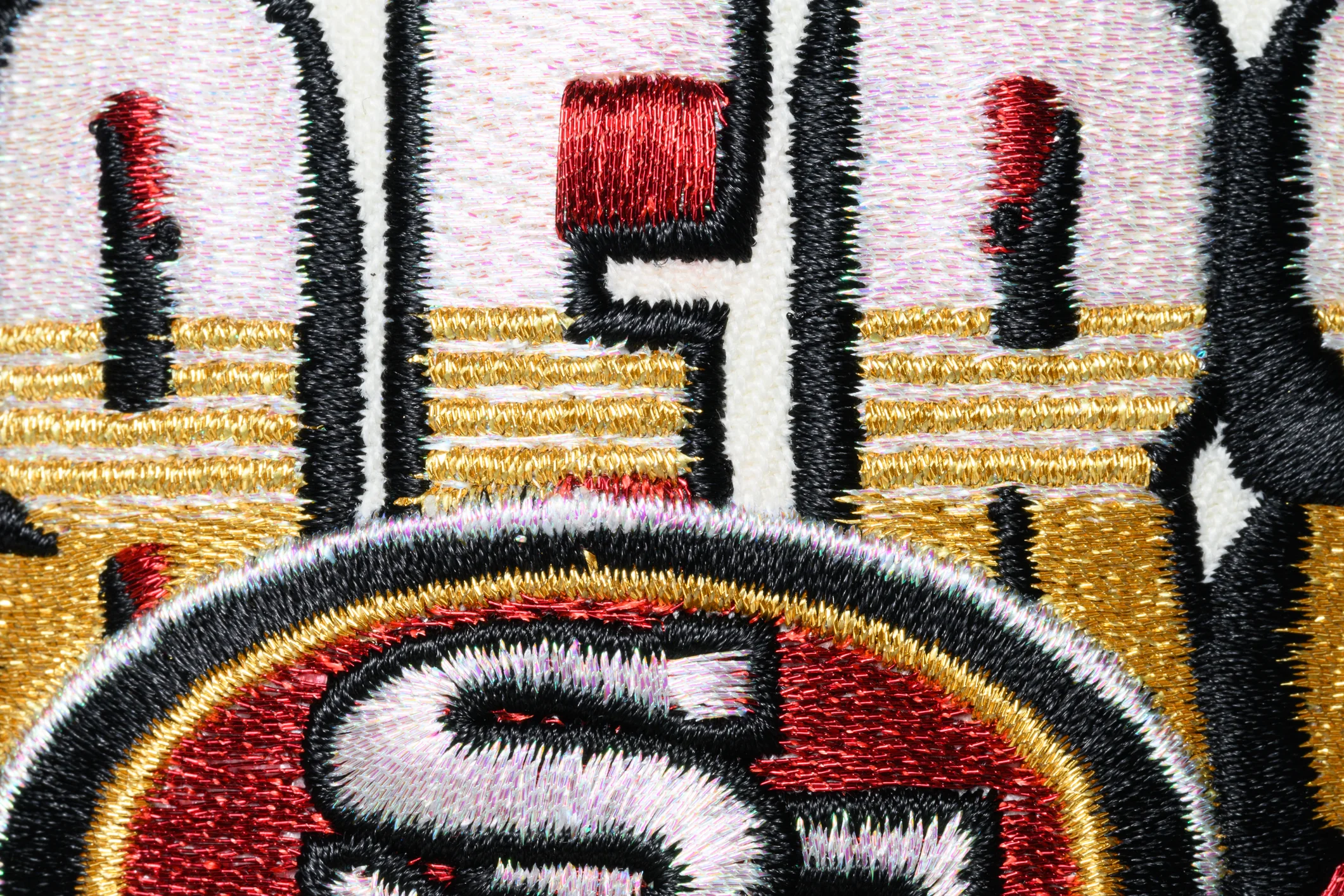 NEW ERA "RETRO-ACTIVE" SAN FRANCISCO 49ERS FITTED HAT (CHROME/BLACK) - Image 5