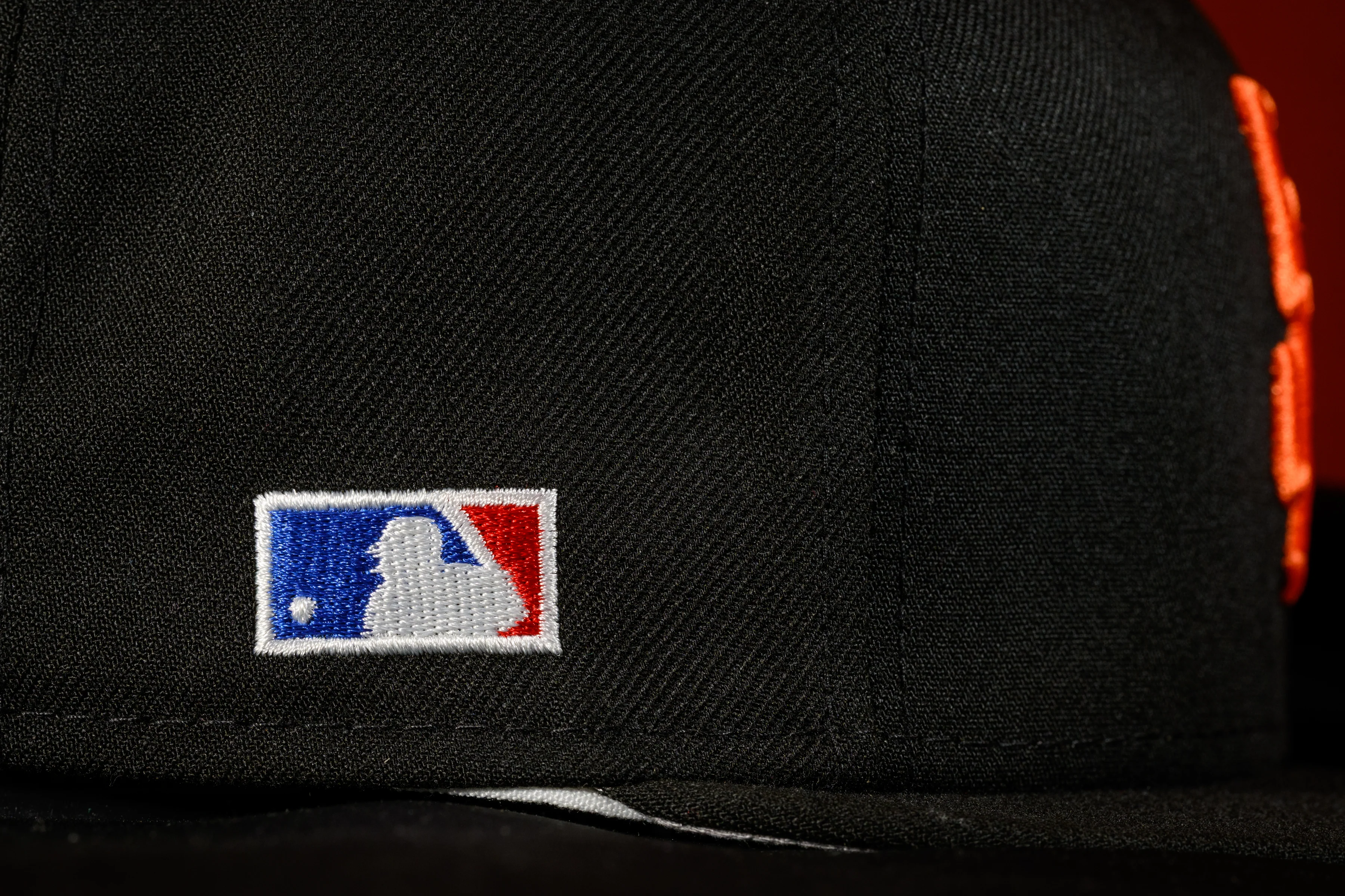 NEW ERA "RETRO CLASSIC" SAN FRANCISCO  FITTED HAT (BLACK/ORANGE) - Image 6