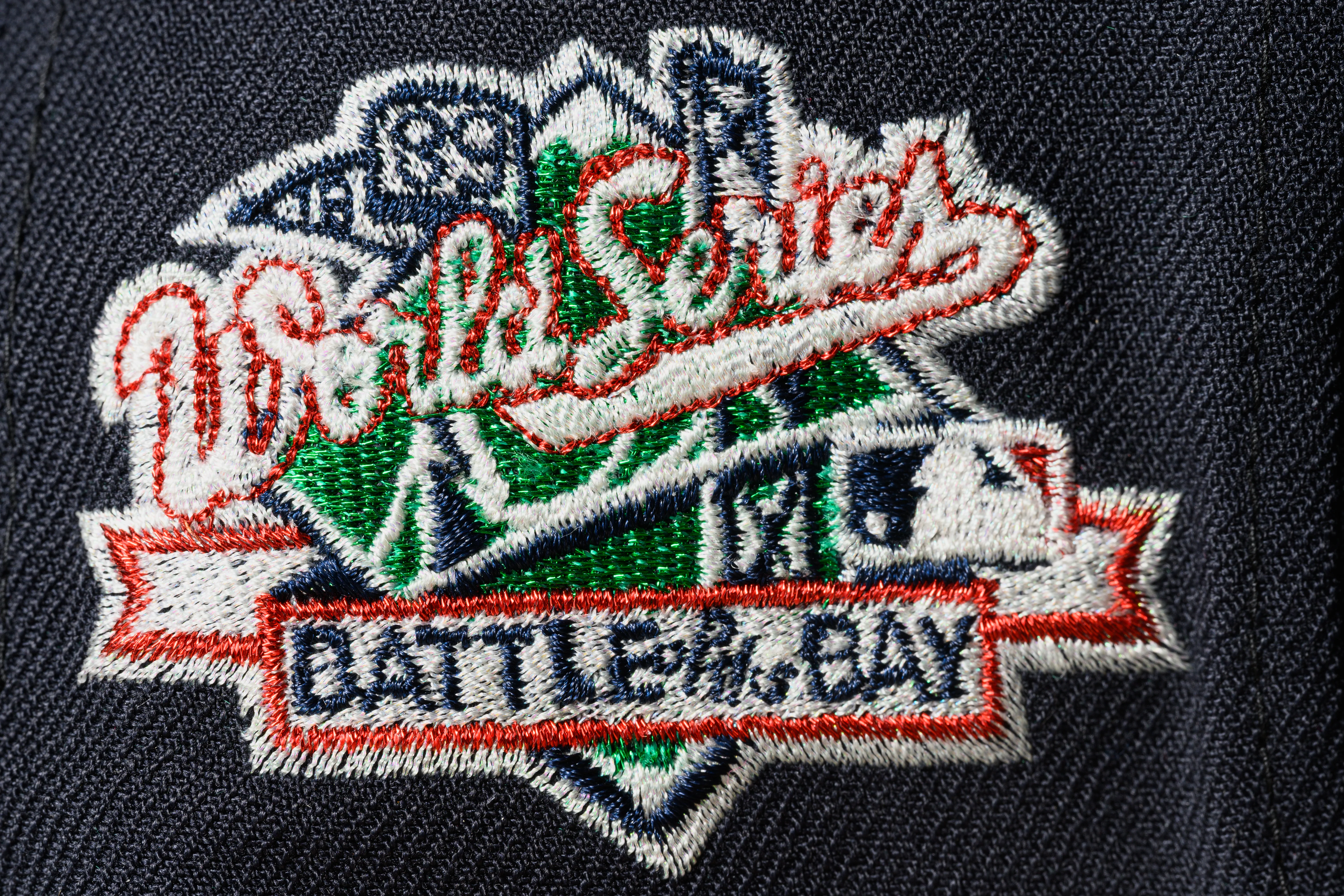NEW ERA "ROSE GARDEN" OAKLAND A'S FITTED HAT (NAVY/OCEAN BLUE) - Image 7