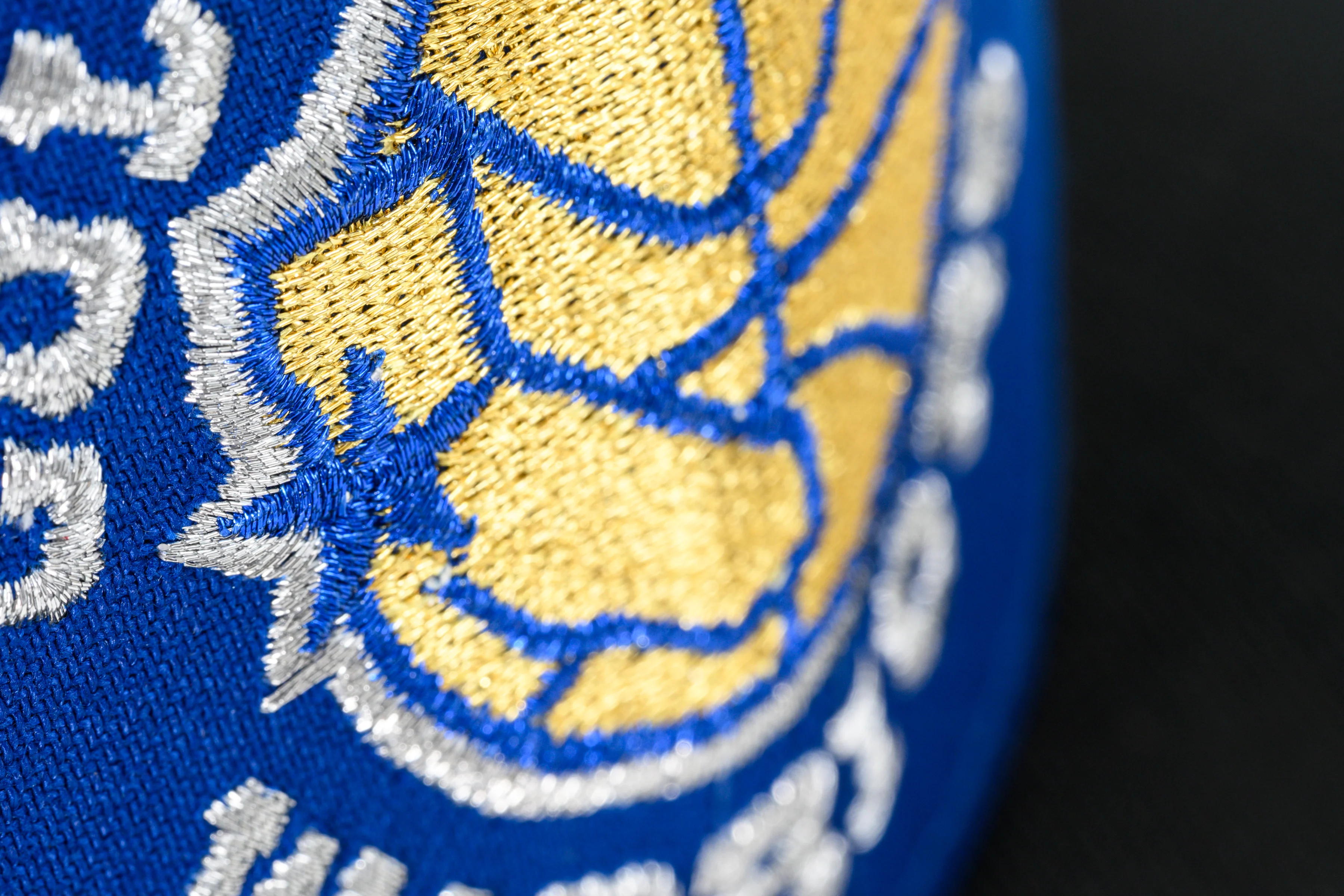 NEW ERA "SAN ANTONIO ASG” GOLDEN STATE WARRIORS FITTED HAT (ROYAL/BLACK) - Image 5