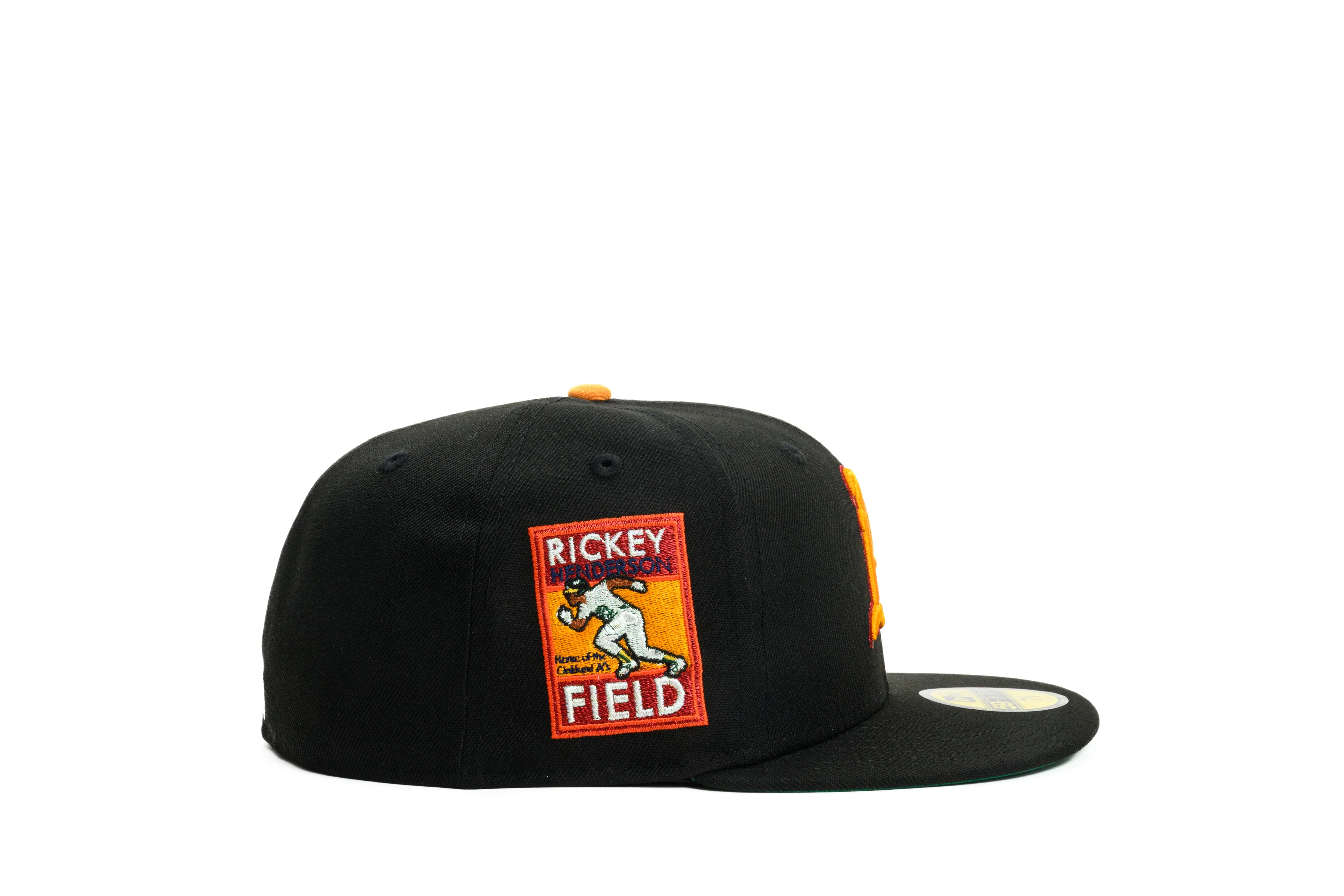 NEW ERA "SODA" OAKLAND ATHLETICS FITTED HAT (BLACK/YELLOW) - Image 5