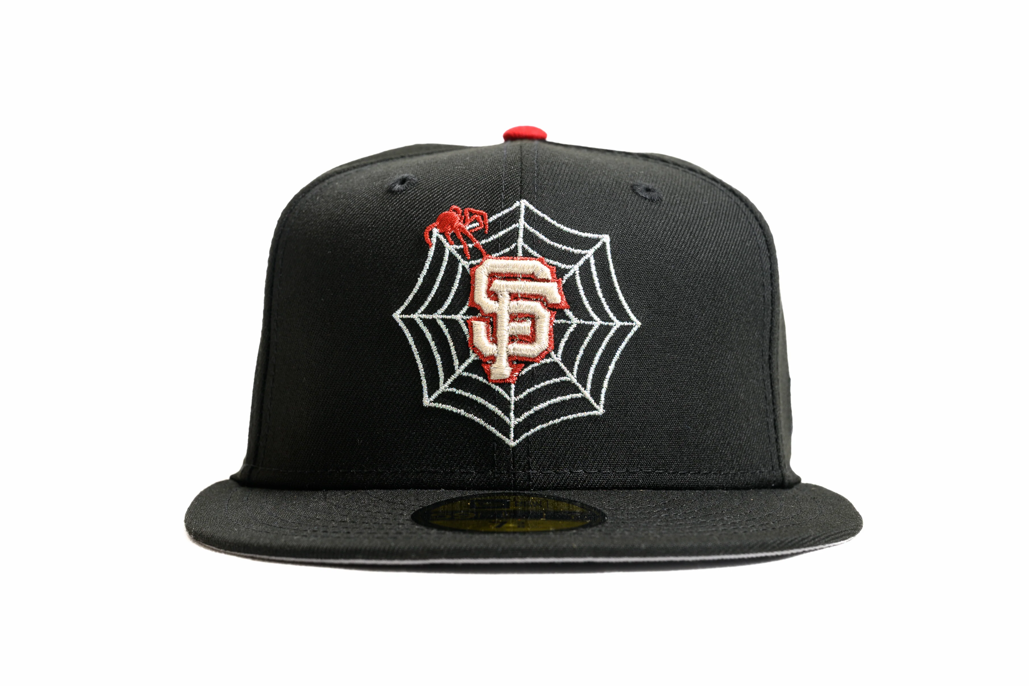 NEW ERA "SPIDER" SAN FRANCISCO GIANTS FITTED HAT (BLACK/RED) - Image 8