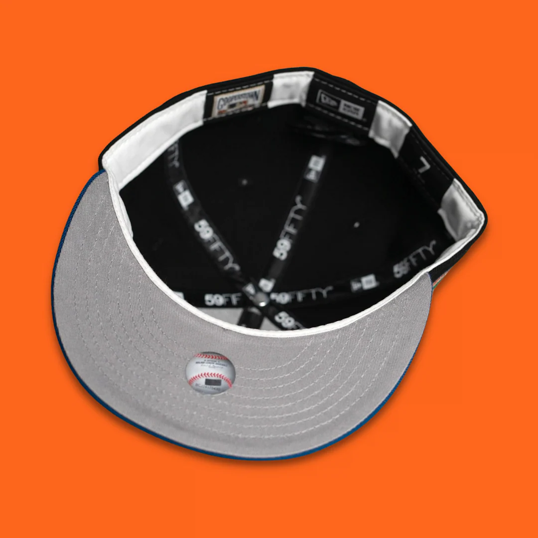 NEW ERA “SPREE 2.5" SF GIANTS FITTED HAT (BLACK/BLUE/GREEN) - Image 4