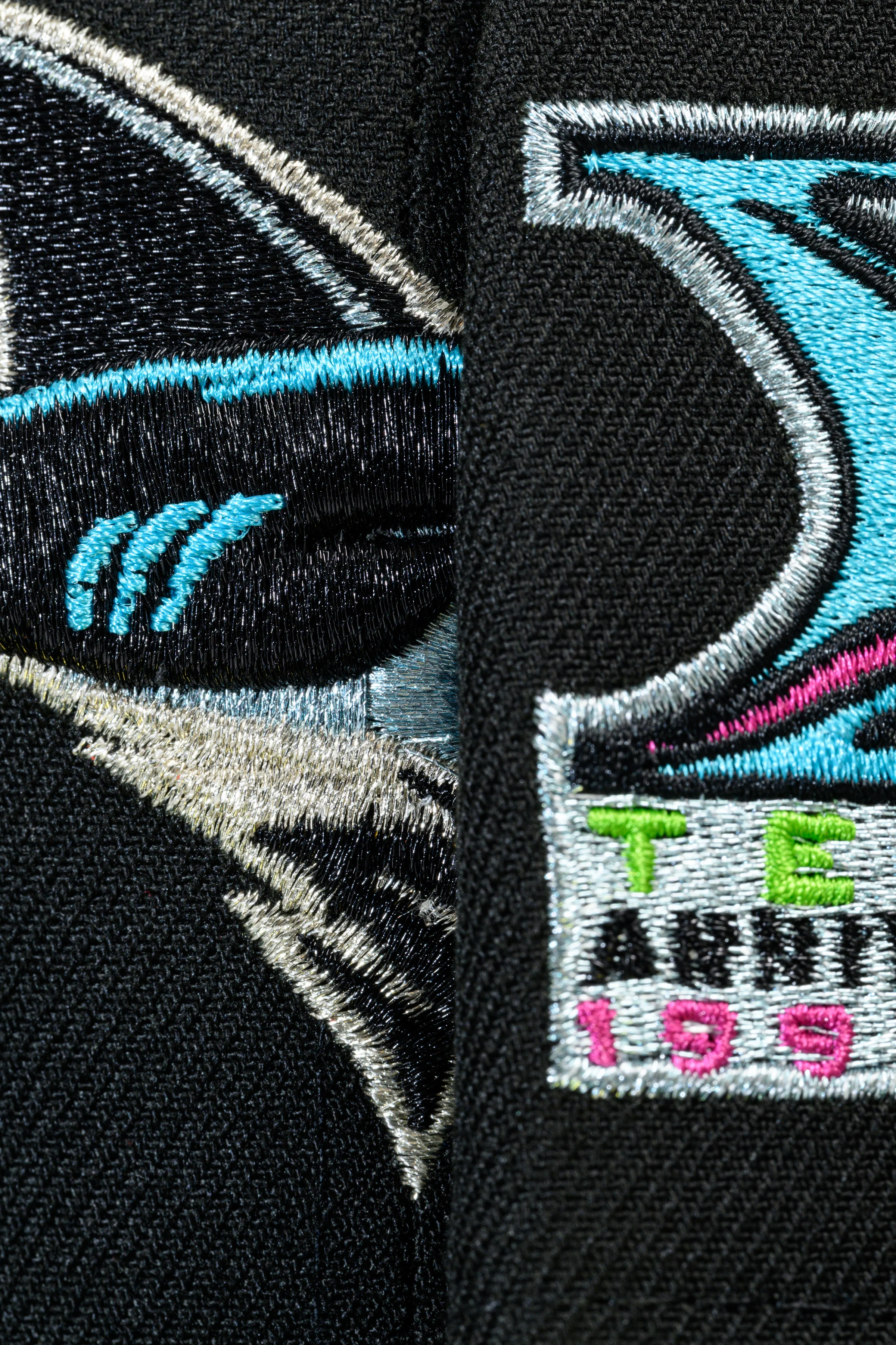 NEW ERA "STREETX” SAN JOSE SHARKS FITTED HAT (BLACK/SPARKLING GRAPE/DARK GREEN) - Image 7