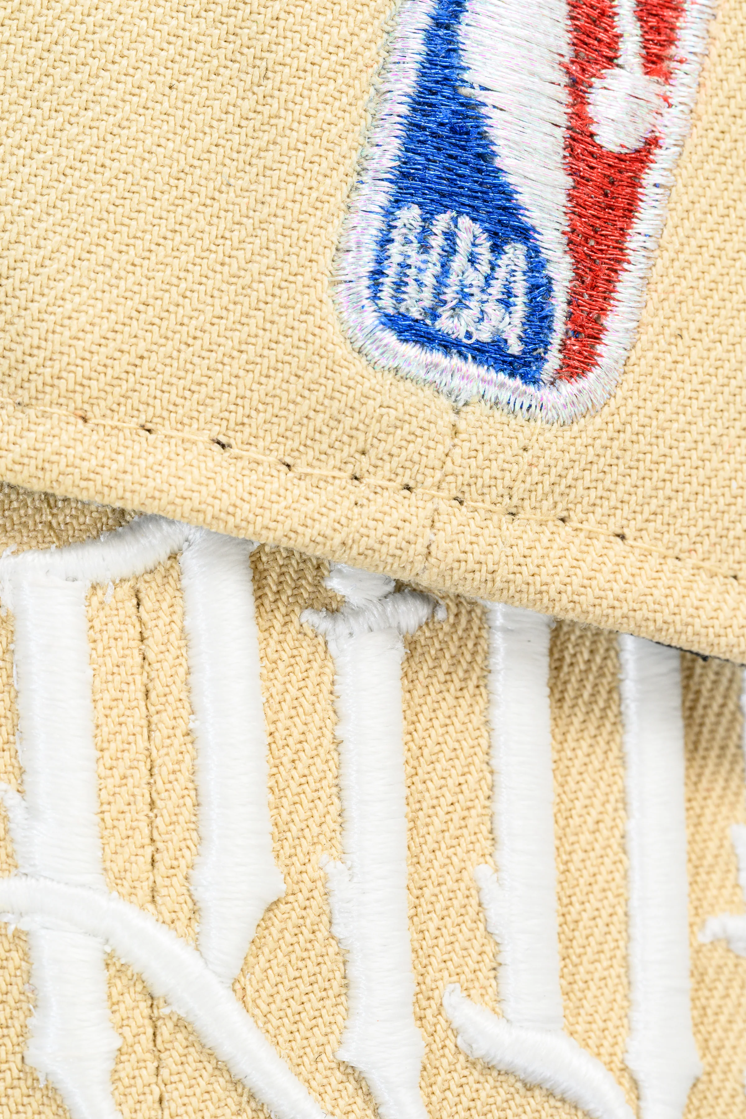 NEW ERA "STRENGTH IN NUMBERS” GOLDEN STATE WARRIORS FITTED HAT (VEGAS GOLD/ROYAL) - Image 4