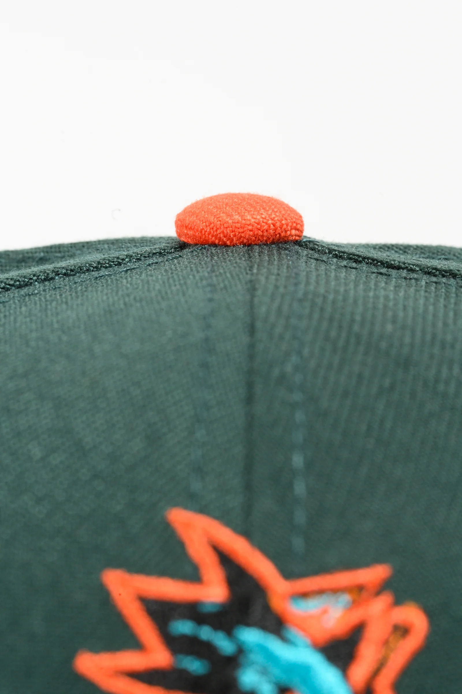 NEW ERA "SWAMP SHARK 2.0" SAN JOSE SHARKS FITTED HAT (GREEN/ORANGE) - Image 4