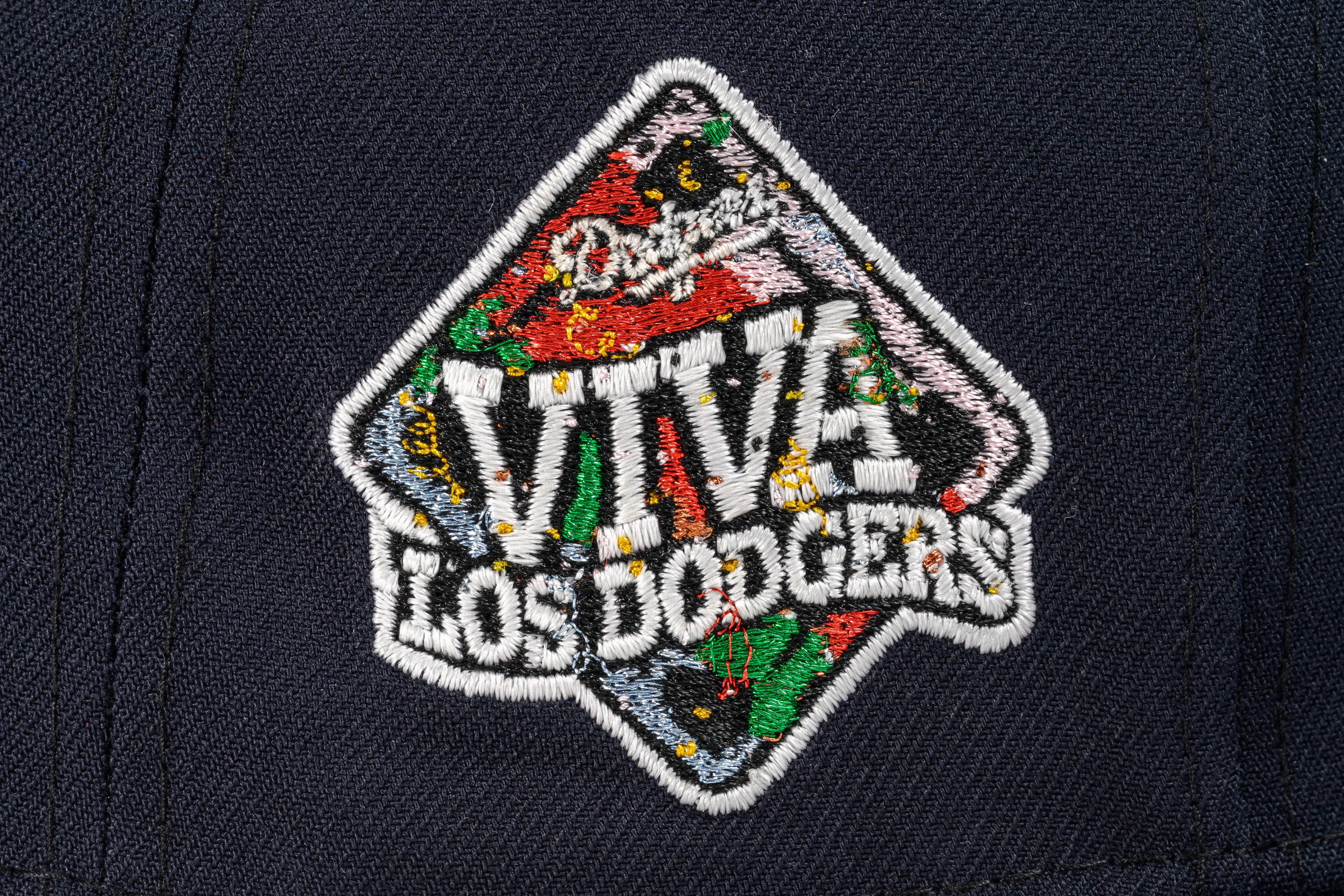 NEW ERA "TAKEOVER 2.0" LOS ANGLELES DODGERS FITTED HAT (NAVY/LIGHT NAVY) - Image 3