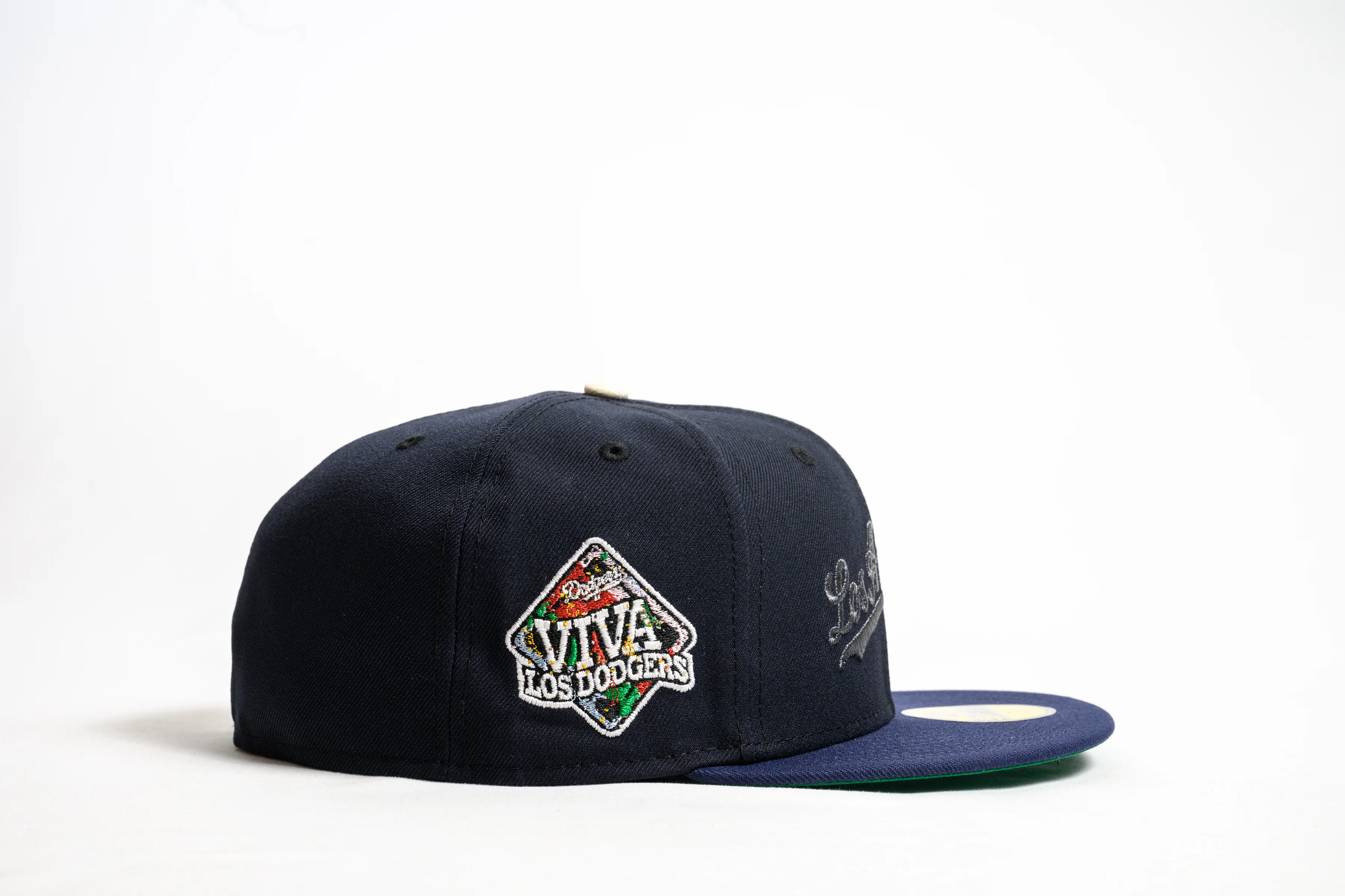 NEW ERA "TAKEOVER 2.0" LOS ANGLELES DODGERS FITTED HAT (NAVY/LIGHT NAVY) - Image 7