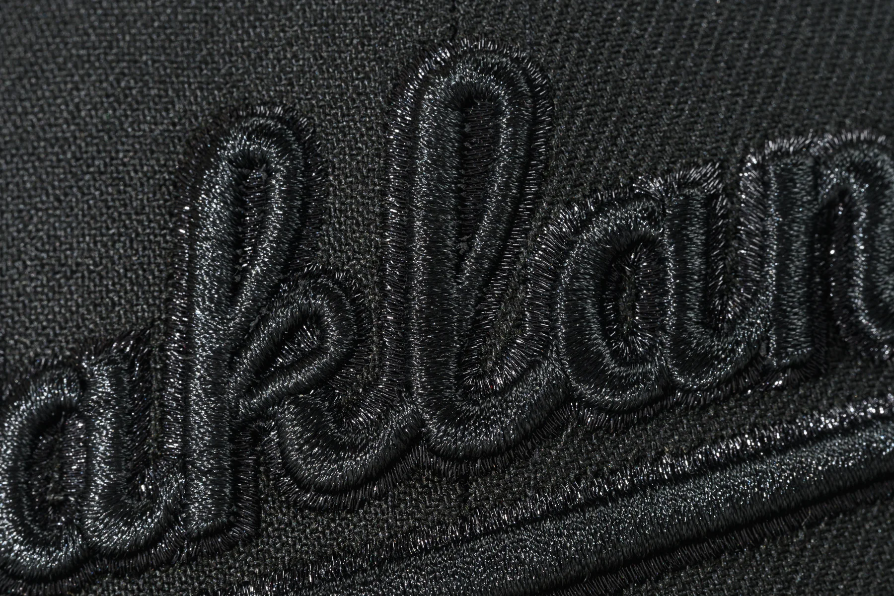 NEW ERA "TOMBSTONE SCRIPT" OAKLAND A'S FITTED HAT (BLACK/DARK GRAPHITE) - Image 8