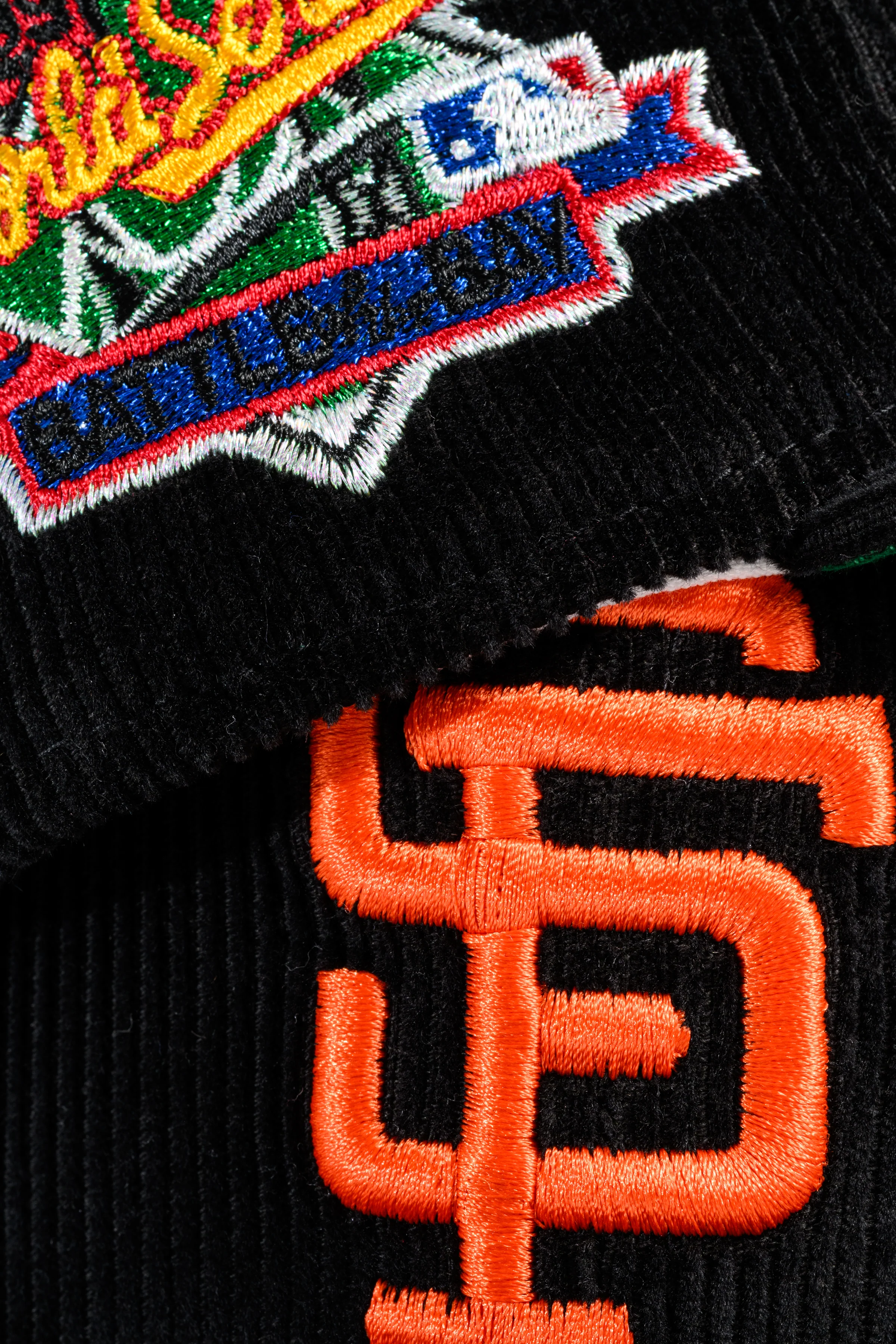 NEW ERA "TURF CORD" SAN FRANCISCO GIANTS FITTED HAT (BLACK CORDUROY) - Image 10