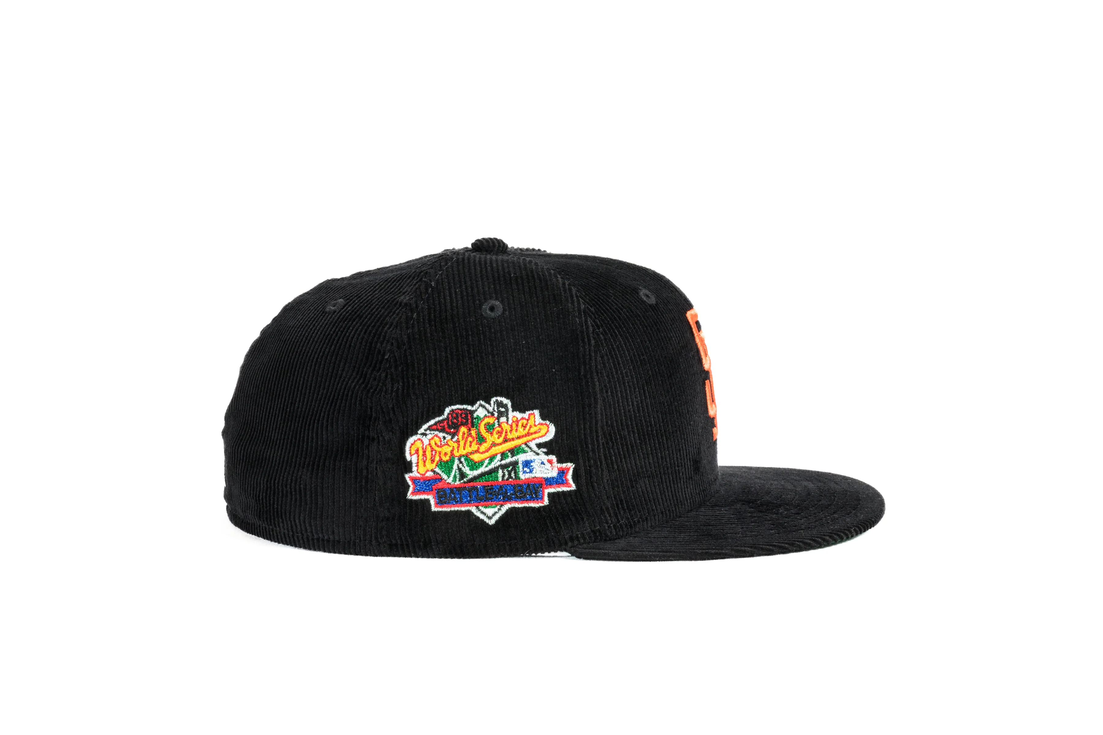 NEW ERA "TURF CORD" SAN FRANCISCO GIANTS FITTED HAT (BLACK CORDUROY) - Image 6