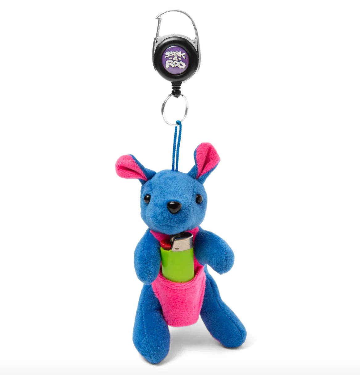 NOTHING PERSONAL "SPARK A ROO" PLUSH HOLDER KEYCHAIN