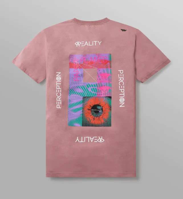 PLANES "PERCEPTION" TEE (ROSE)