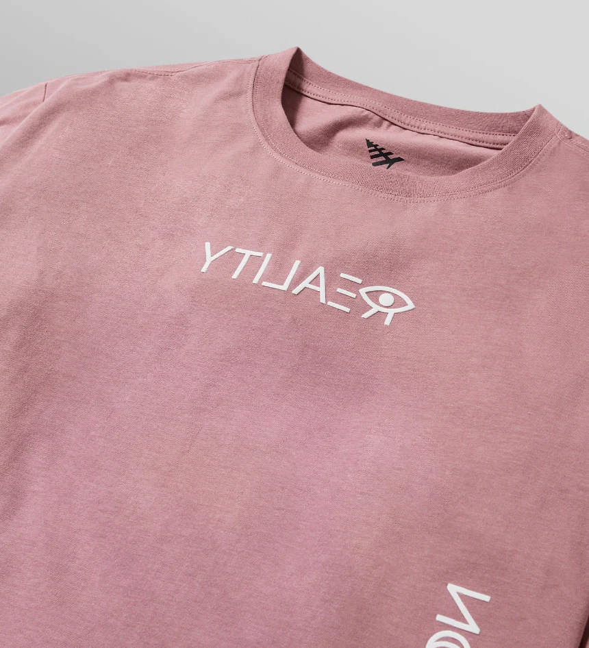 PLANES "PERCEPTION" TEE (ROSE) - Image 4