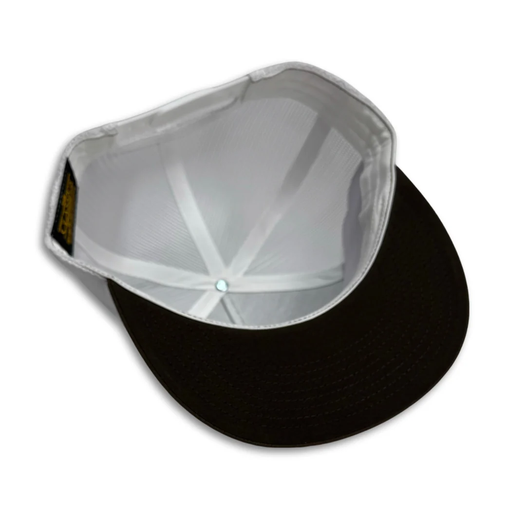 SFC "WORKMEN" MESH TRUCKER SNAPBACK (BROWN/WHITE) - Image 3