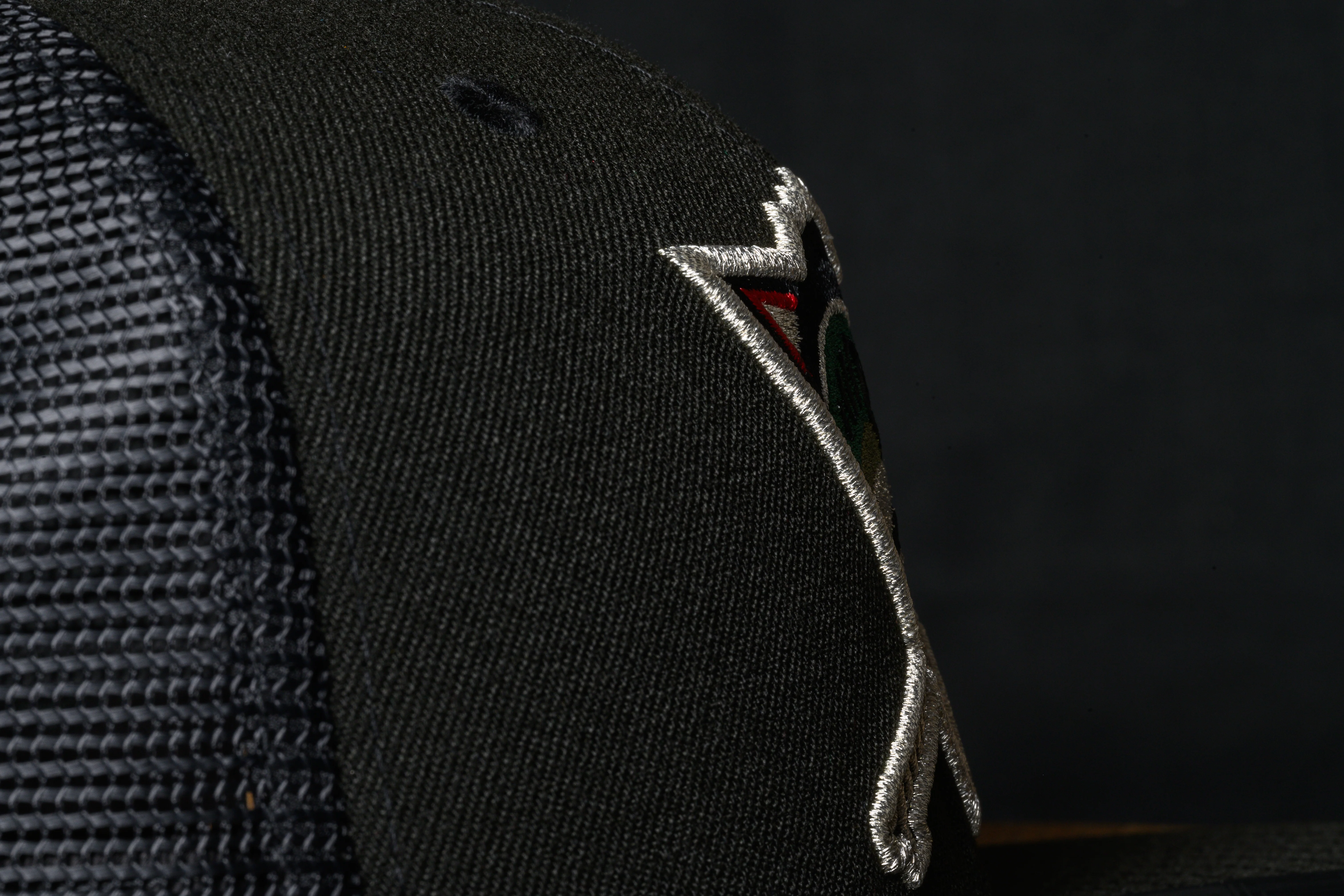 SFC X BAD NEWS BASS "BASS BITE" NEW ERA MESH SNAPBACK (BLACK MESH) - Image 4