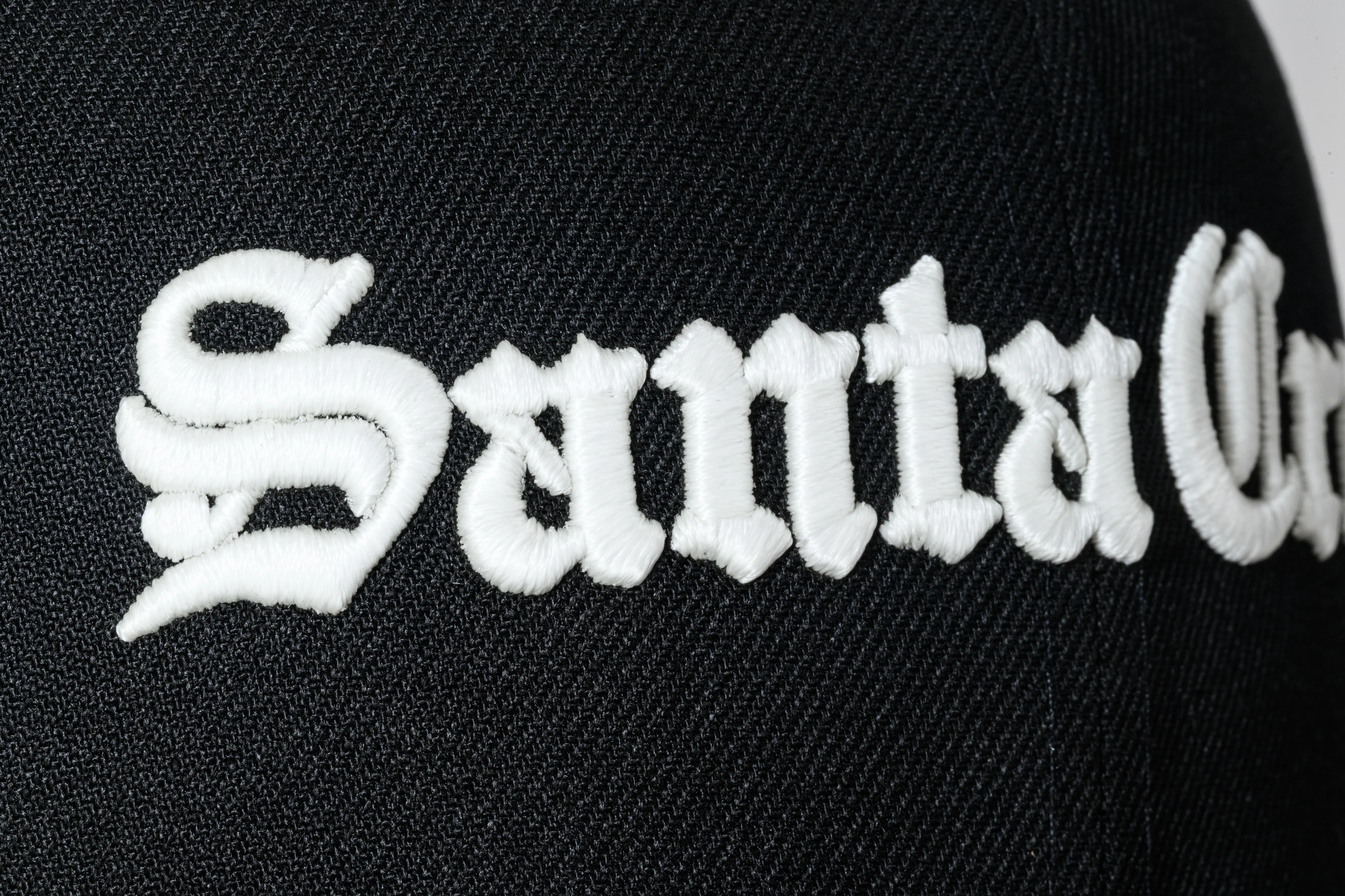 SFC X NEW ERA "OLD E" FITTED HAT (BLACK/GRAPHITE) - Image 4