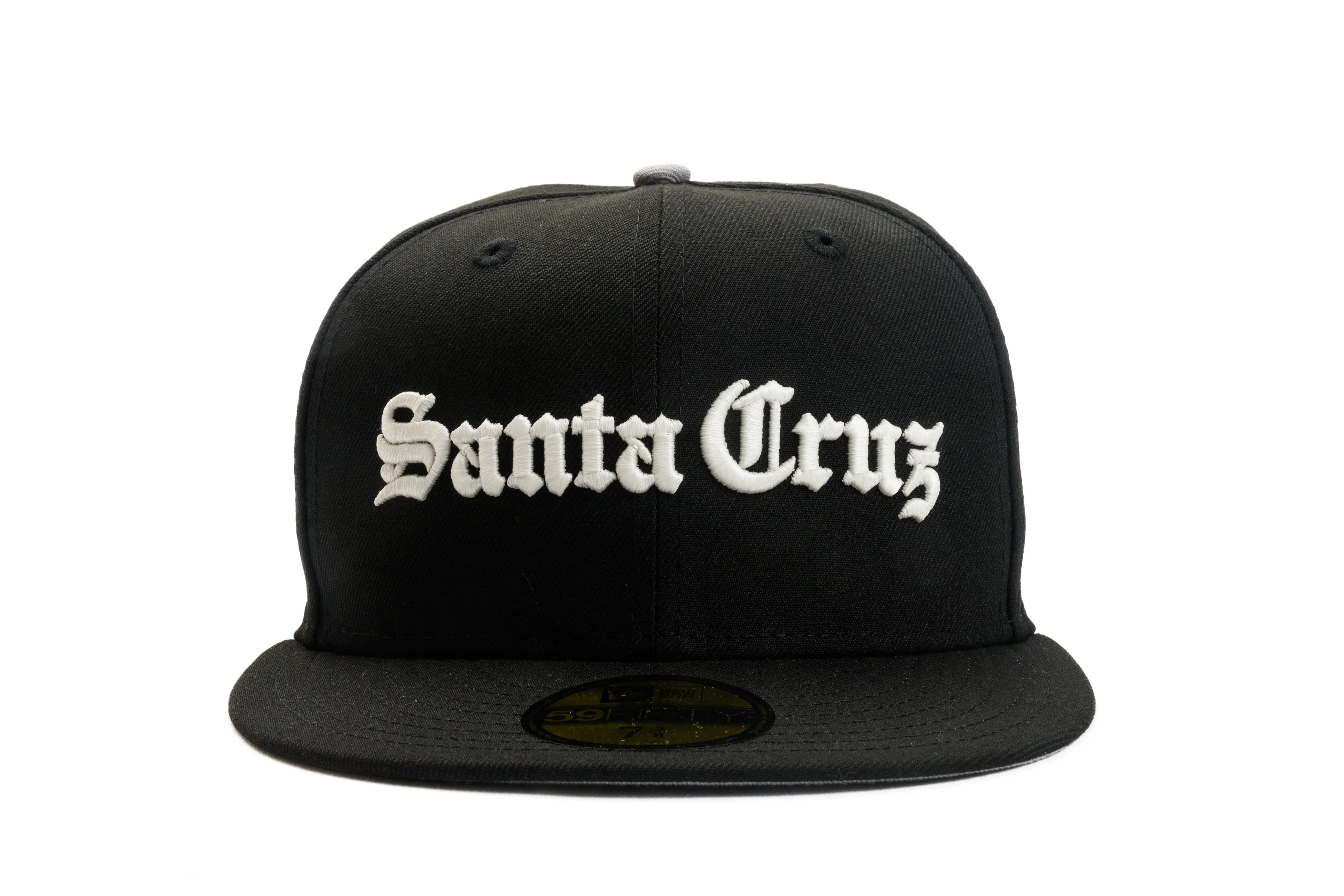 SFC X NEW ERA "OLD E" FITTED HAT (BLACK/GRAPHITE) - Image 6