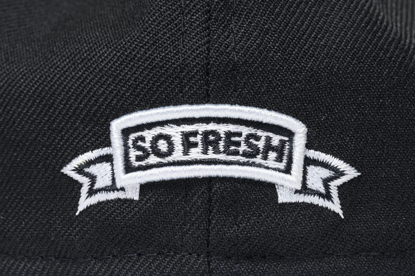SFC X NEW ERA "SC OLD E" FITTED HAT (BLACK/WHITE)c - Image 3