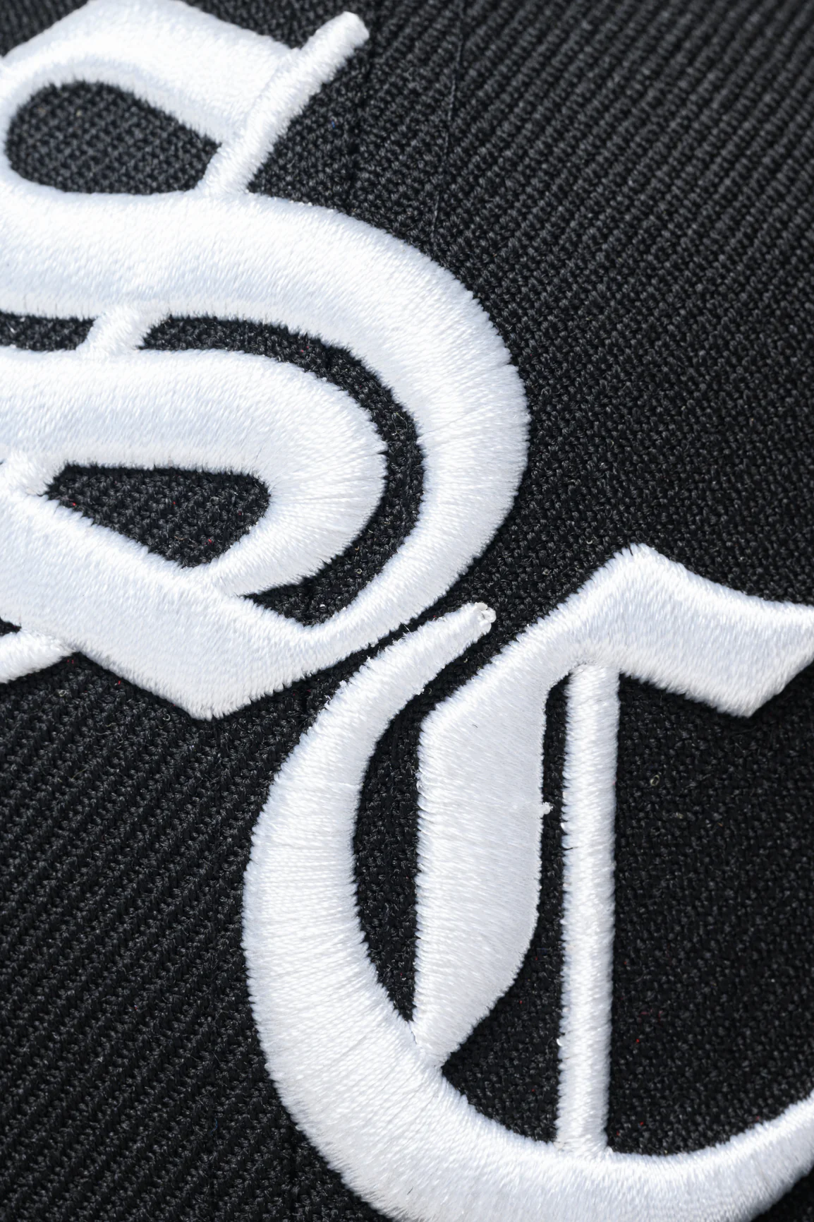 SFC X NEW ERA "SC OLD E" FITTED HAT (BLACK/WHITE)c - Image 6