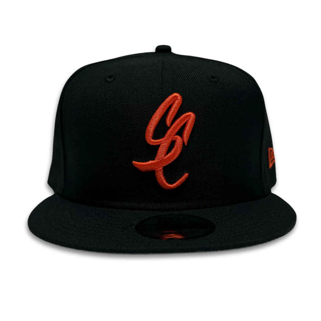 SFC X NEW ERA "SC SCRIPT 2.0" SNAPBACK (BLACK/ORANGE) - Image 2