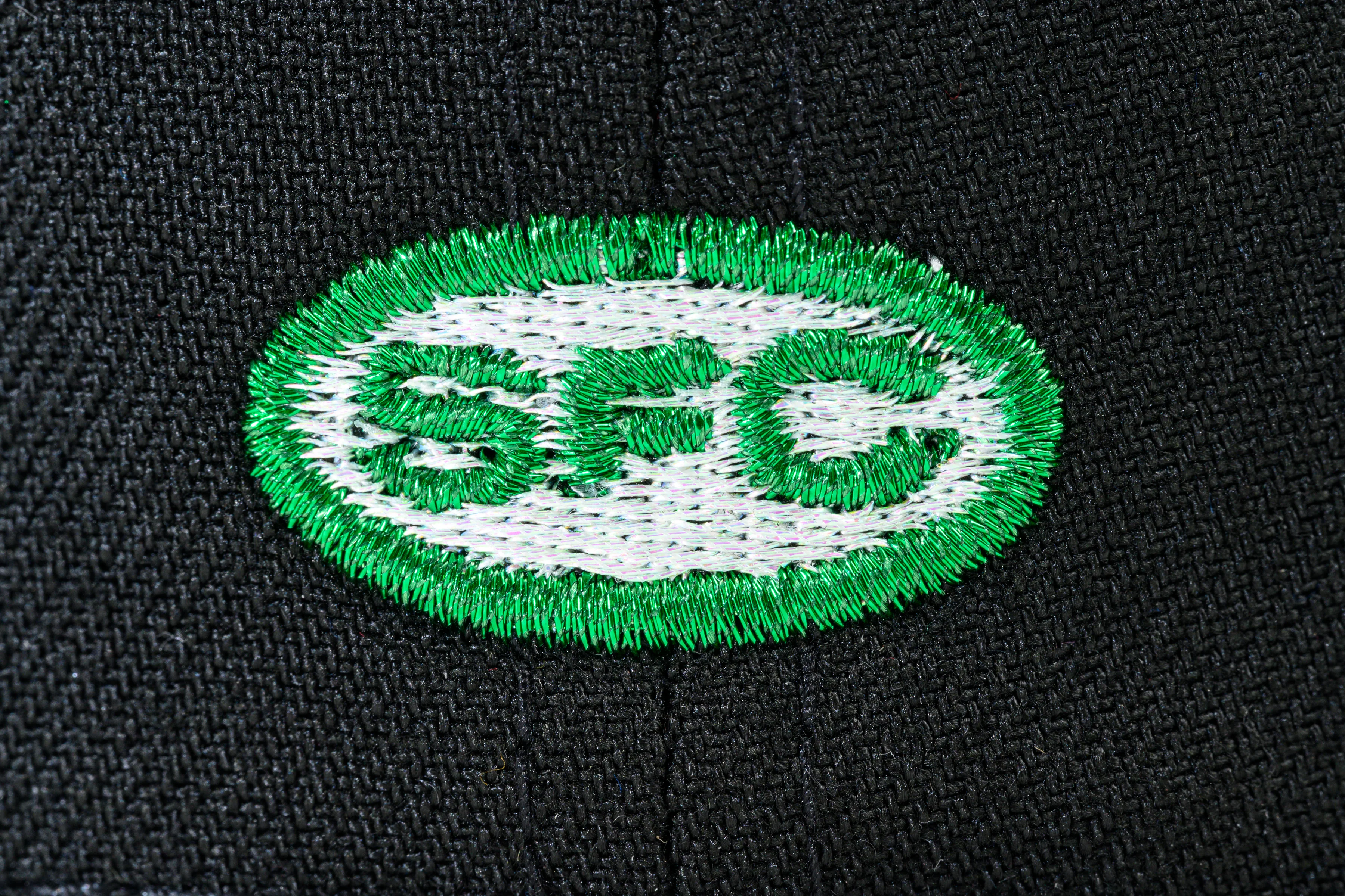 SFC X NMC  "PANDA" NEW ERA FITTED HAT (BLACK/GREEN) - Image 3