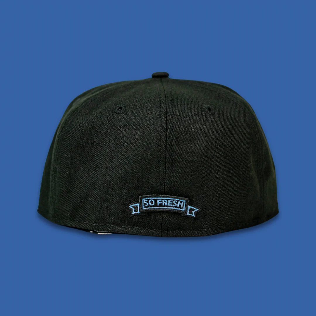 SFC X SICK WID IT RECORDS "PLATINUM BANK" NEW ERA FITTED HAT (BLACK) - Image 3