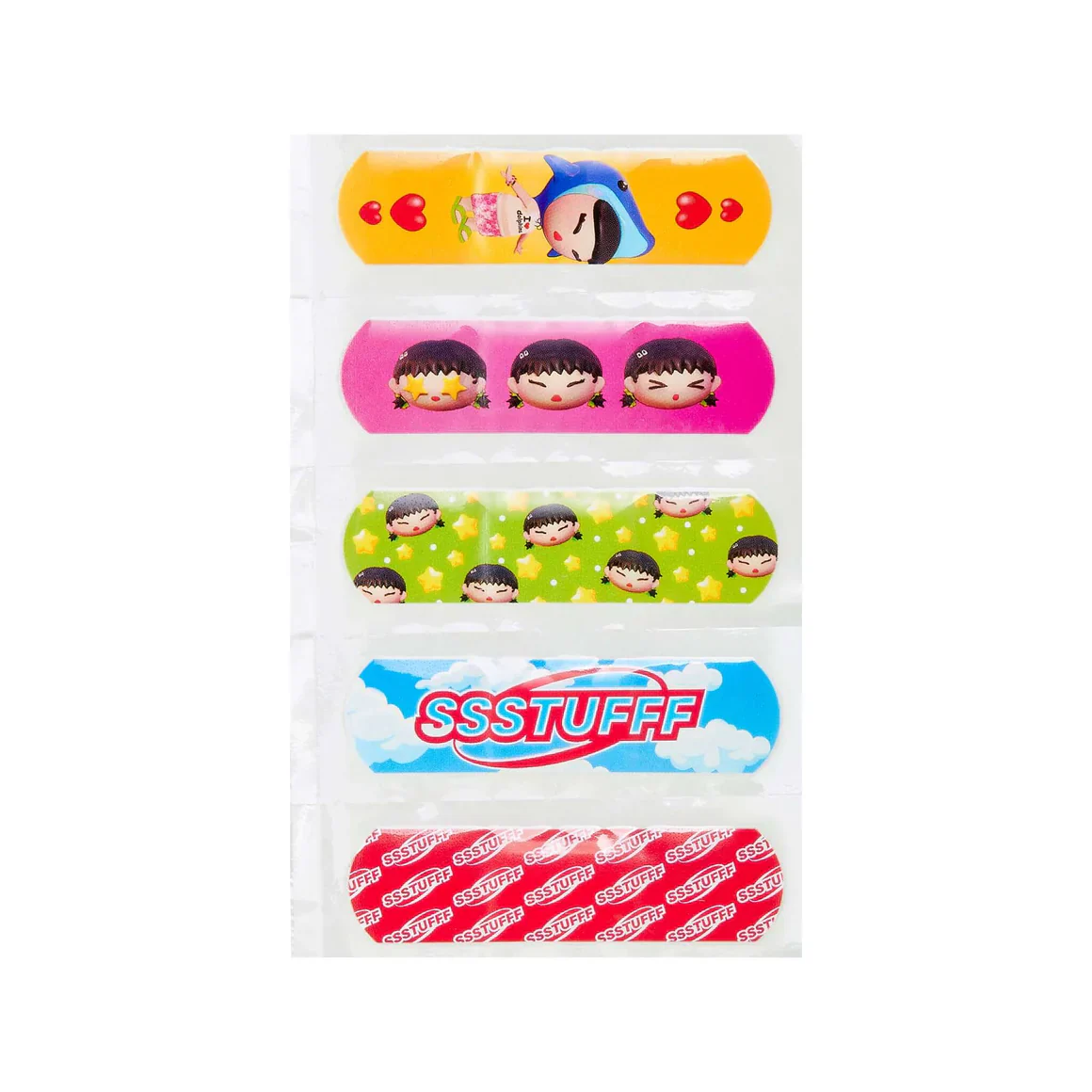SSSTUFFF "+10 HP" BAND-AIDS (PINK/MULTI) - Image 3