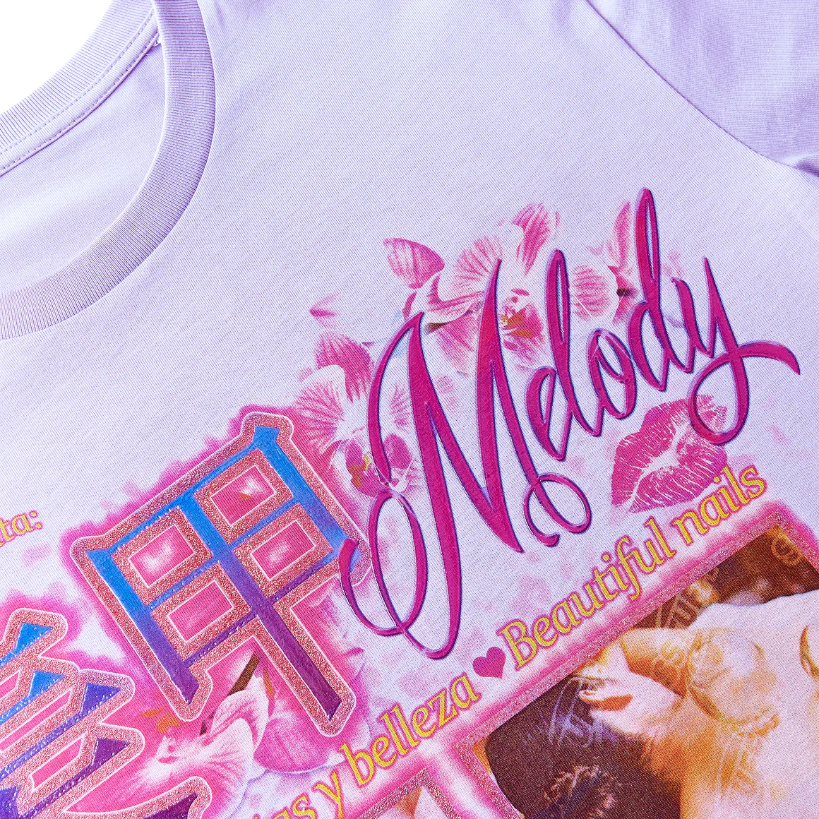 SSSTUFFF "NAILS" TEE (PURPLE/MULTI) - Image 3